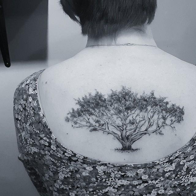 tatuaggio albero  59